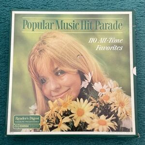 Reader's Digest Popular Music Hit Parade Vinyl - Green Cover